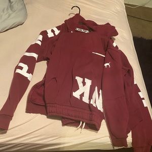 victoria secret jogging suit